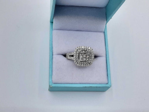 Women's Ring - White Gold 14k (.585) 6.5 grams Size 7