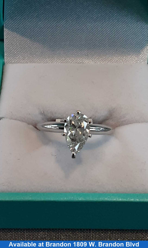 Women's Ring - Solitaire - Yellow Gold 14k (.585) 2.9 grams Size 6