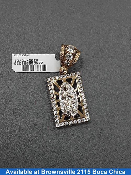 Religious Pendant - Yellow Gold 10k (.417) 5.3 grams
