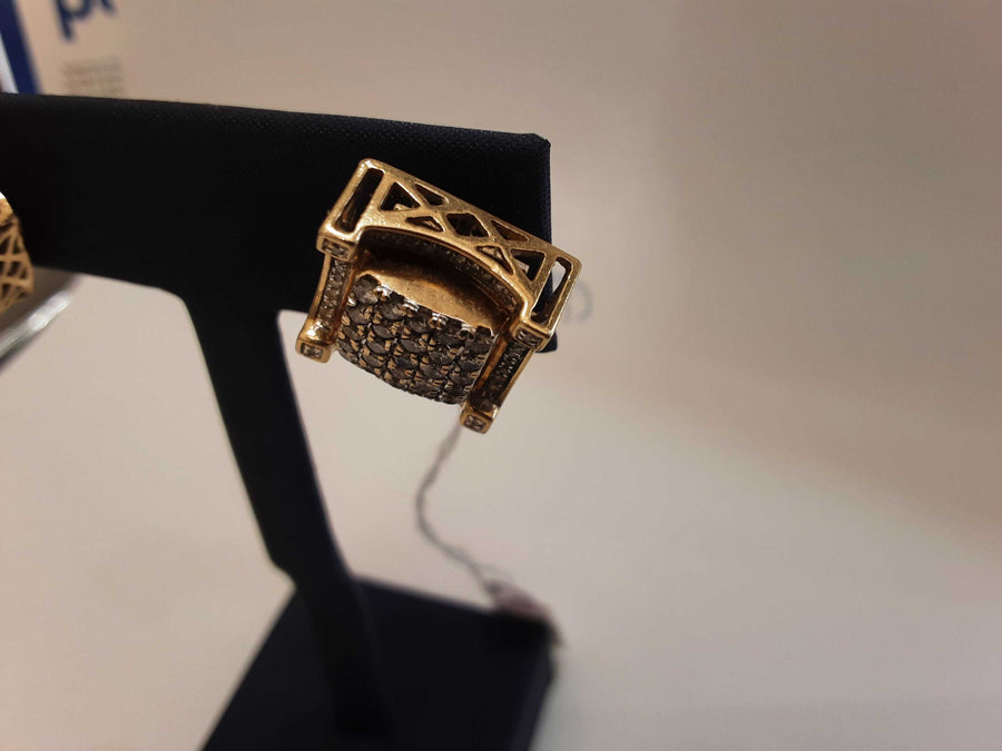 Earrings - Yellow Gold 10k (.417) 6.4 grams