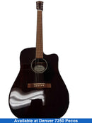 Fender Cd-60sce Brown Acoustic / Electric Classic Guitar