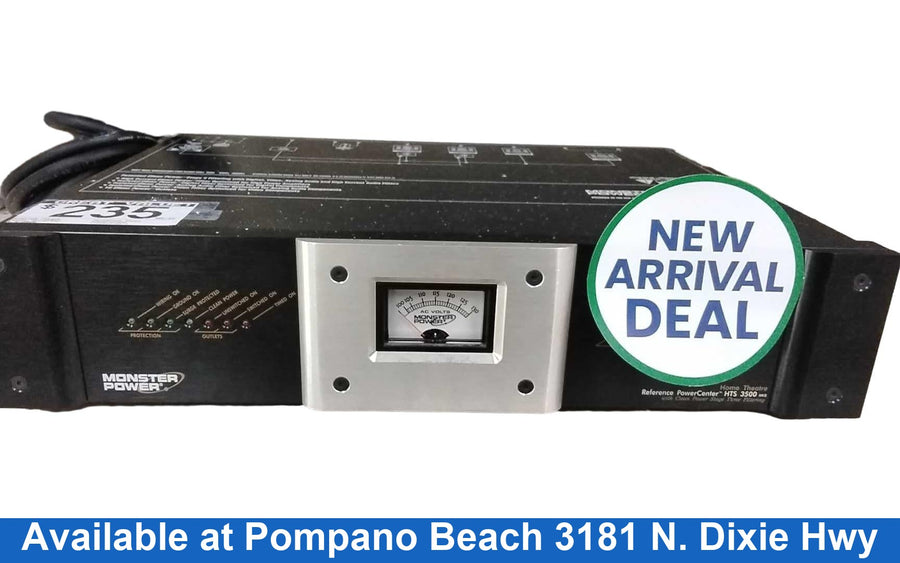 Monster Power Reference Power Center Black Power Inverter