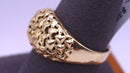 Women's Ring - Yellow Gold 10k (.417) 3.5 grams Size 10.5