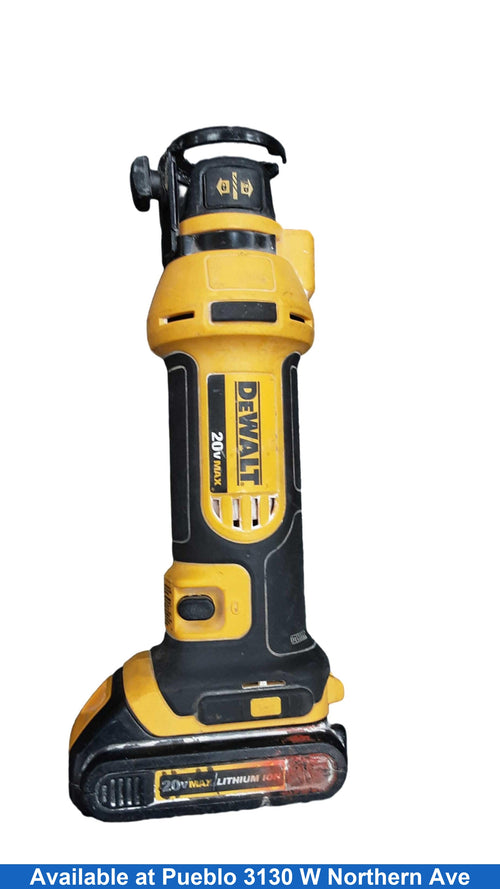 Dewalt Dcs551 Yellow Cordless Rotary Tool