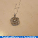Diamond Pendant - White Gold 10k (.417) 1.4 grams