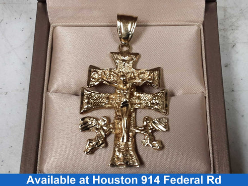 Religious Pendant - Yellow Gold 14k (.585) 8.7 grams