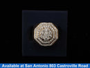 Men's Ring - Yellow Gold 10k (.417) 9.8 grams Size 10.5