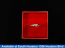 Women's Ring - Solitaire - Yellow Gold 14k (.585) 2.8 grams Size 7.5