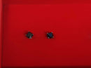 Double Stud Earring - White Gold 10k (.417) 0.6 grams