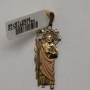 Religious Pendant - Tricolor Gold 10k (.417) 2.9 grams
