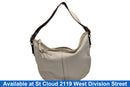 Coach F05d White Purse / Handbag