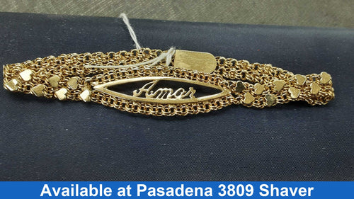 ID Bracelet - Yellow Gold 14k (.585) 10.6 grams 7 inch