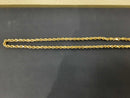 Rope Chain - Yellow Gold 10k (.417) 5.1 grams 17 inch