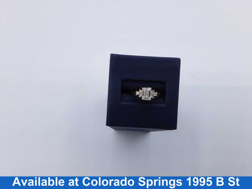 Women's Ring - Solitaire - Yellow Gold 14k (.585) 2.7 grams Size 8.5