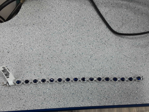 Bracelet - White Gold 18k (.750) 19.2 grams 8 inch