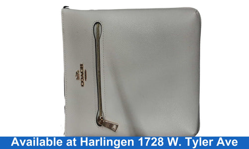 Coach H24206-cv405 White Purse / Handbag