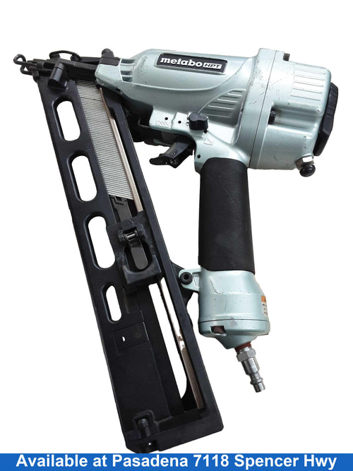 Metabo Nt 65ma4s Silver Pneumatic Brad Nailer
