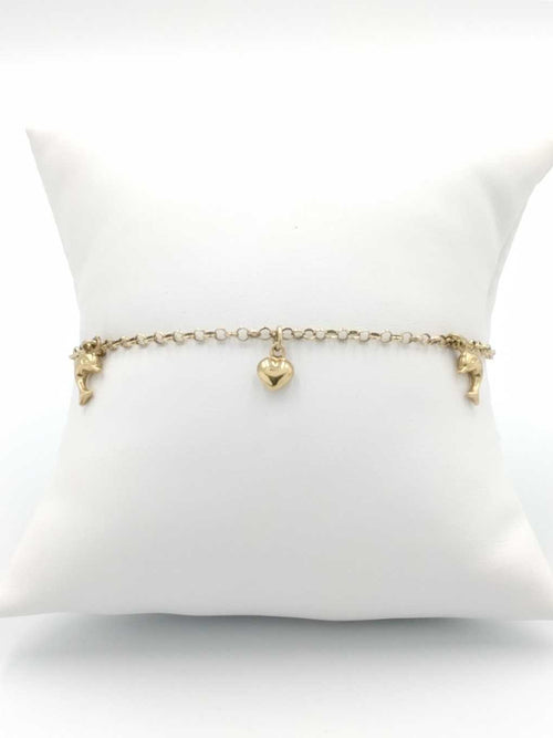 Bracelet - Yellow Gold 14k (.585) 5.1 grams 9 inch