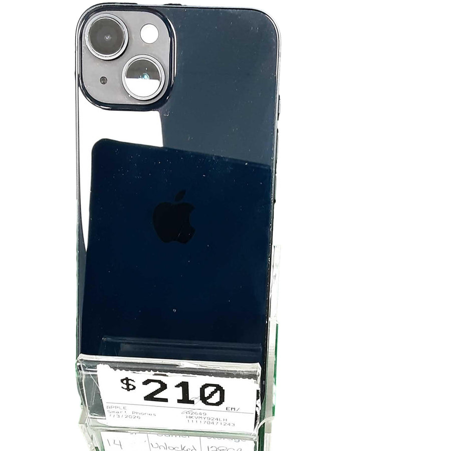 Apple A2649 128 Gb Black Smart Phone