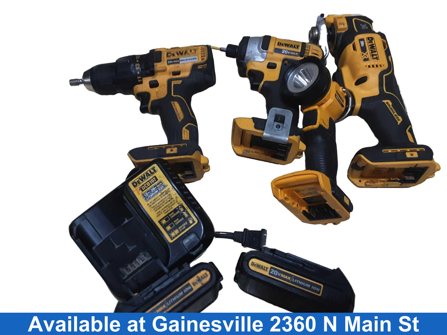 Dewalt Dcd777 Yellow Cordless Standard Drill