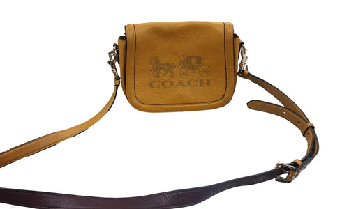 Coach C4059 Yellow Purse / Handbag