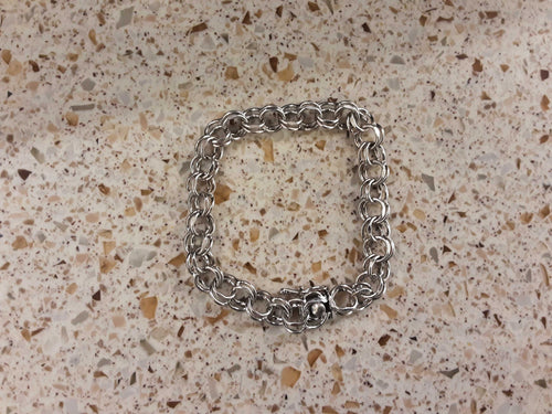 Link Bracelet - Silver 13 grams 7 inch