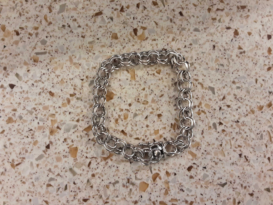 Link Bracelet - Silver 13 grams 7 inch