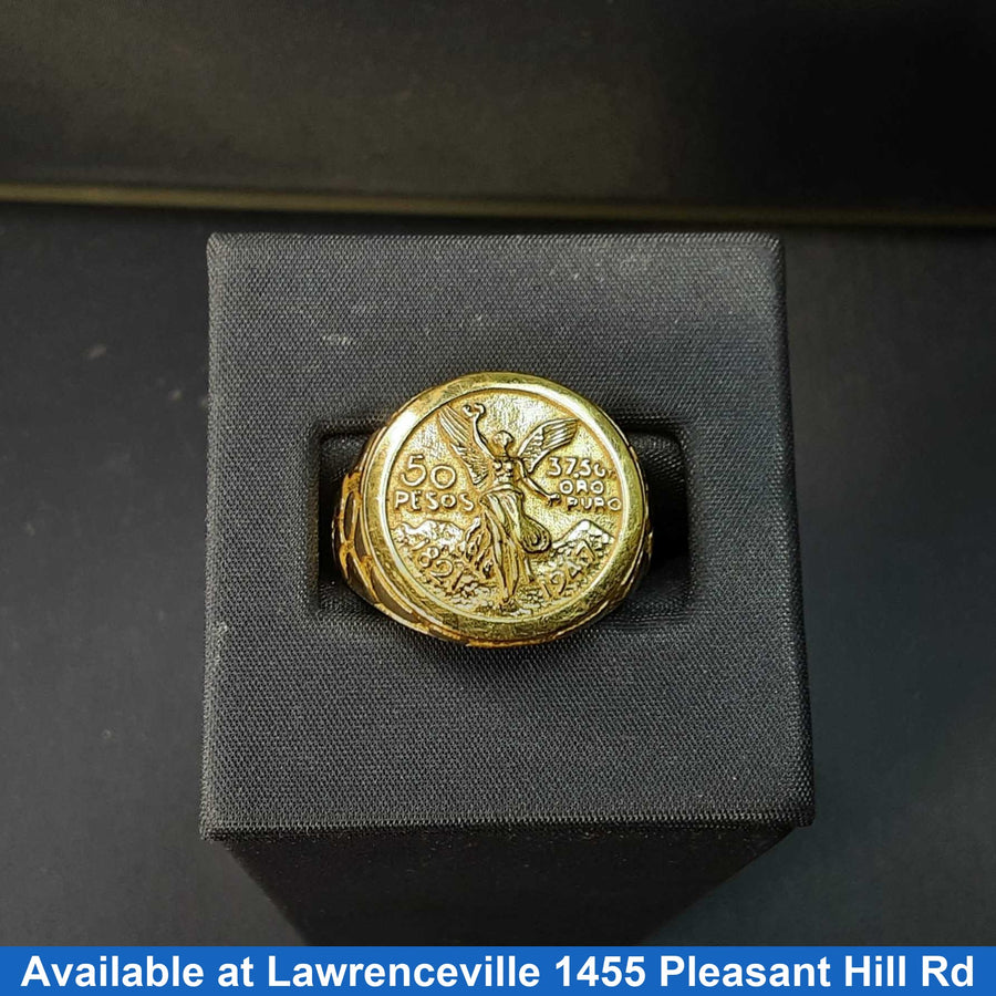 Men's Ring - Yellow Gold 14k (.585) 8.4 grams Size 20