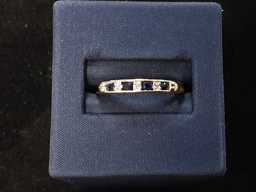 Women's Ring - Anniversary - Yellow Gold 10k (.417) 2.6 grams Size 9.5