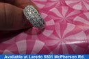 Women's Ring - White Gold 14k (.585) 6.3 grams Size 8