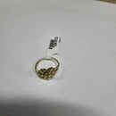 Women's Ring - Yellow Gold 10k (.417) 1.5 grams Size 6