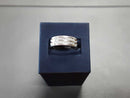 Ring - Wedding Band - White Gold 14k (.585) 6 grams Size 9