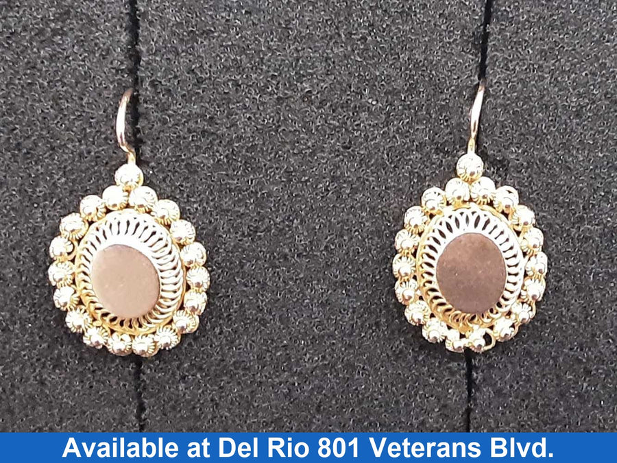 Filigree Earrings - Yellow Gold 10k (.417) 4.7 grams