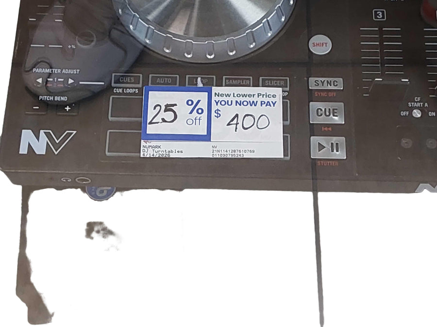 Numark Black DJ Turntable