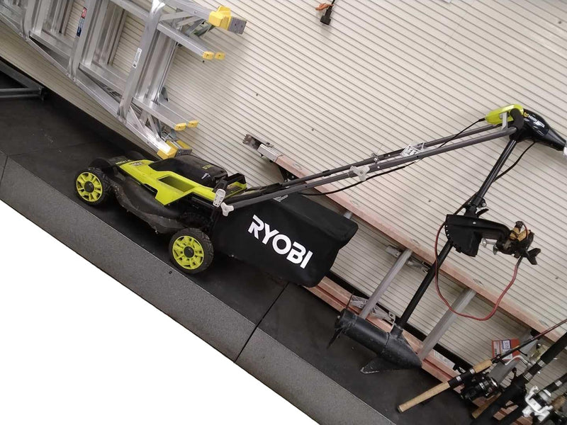 Ryobi P1108vnm Green Cordless Push Lawn Mower