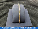 Woven Bracelet - Yellow Gold 10k (.417) 5.1 grams 8 inch