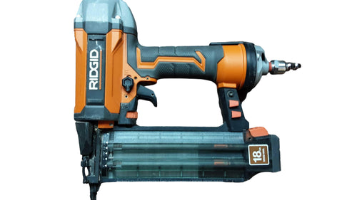 Ridgid R213bnf Orange Pneumatic Brad Nailer