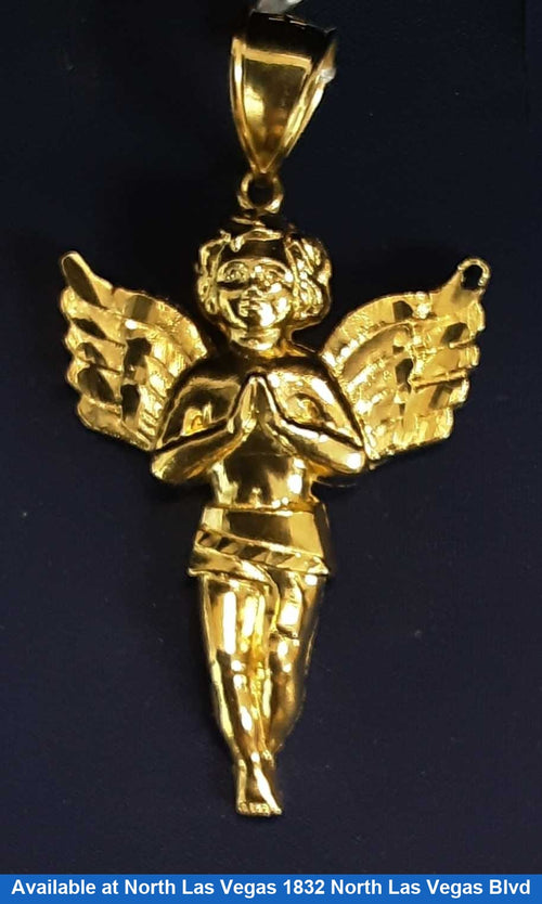 Religious Pendant - Yellow Gold 10k (.417) 4.7 grams