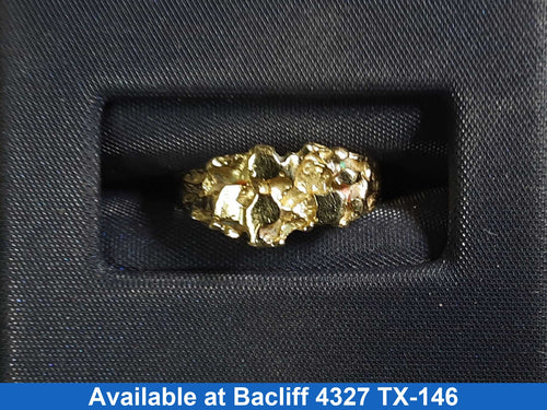 Men's Ring - Yellow Gold 10k (.417) 1.6 grams Size 5.5