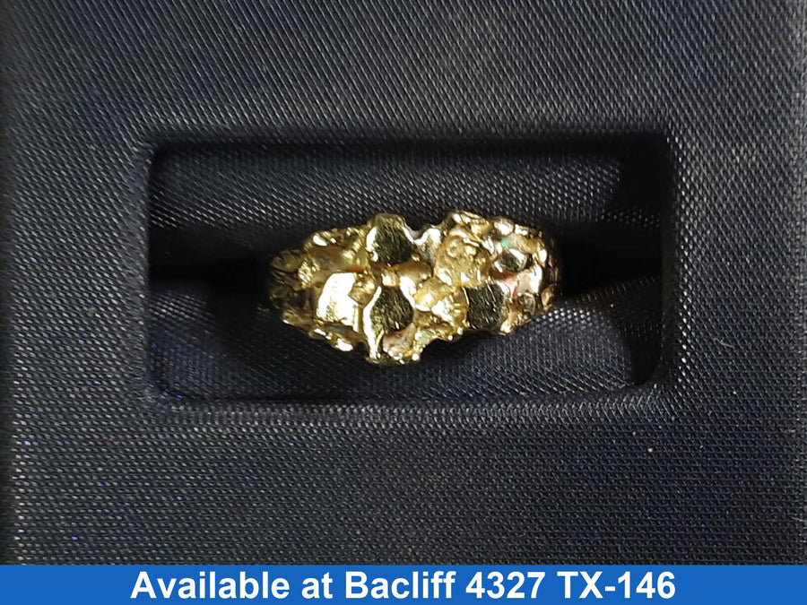 Men's Ring - Yellow Gold 10k (.417) 1.6 grams Size 5.5