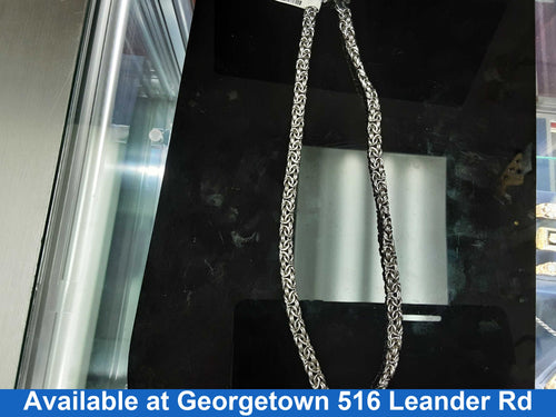 Woven Chain - Silver 19.6 grams 16 inch