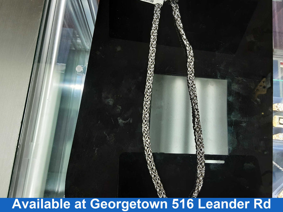 Woven Chain - Silver 19.6 grams 16 inch
