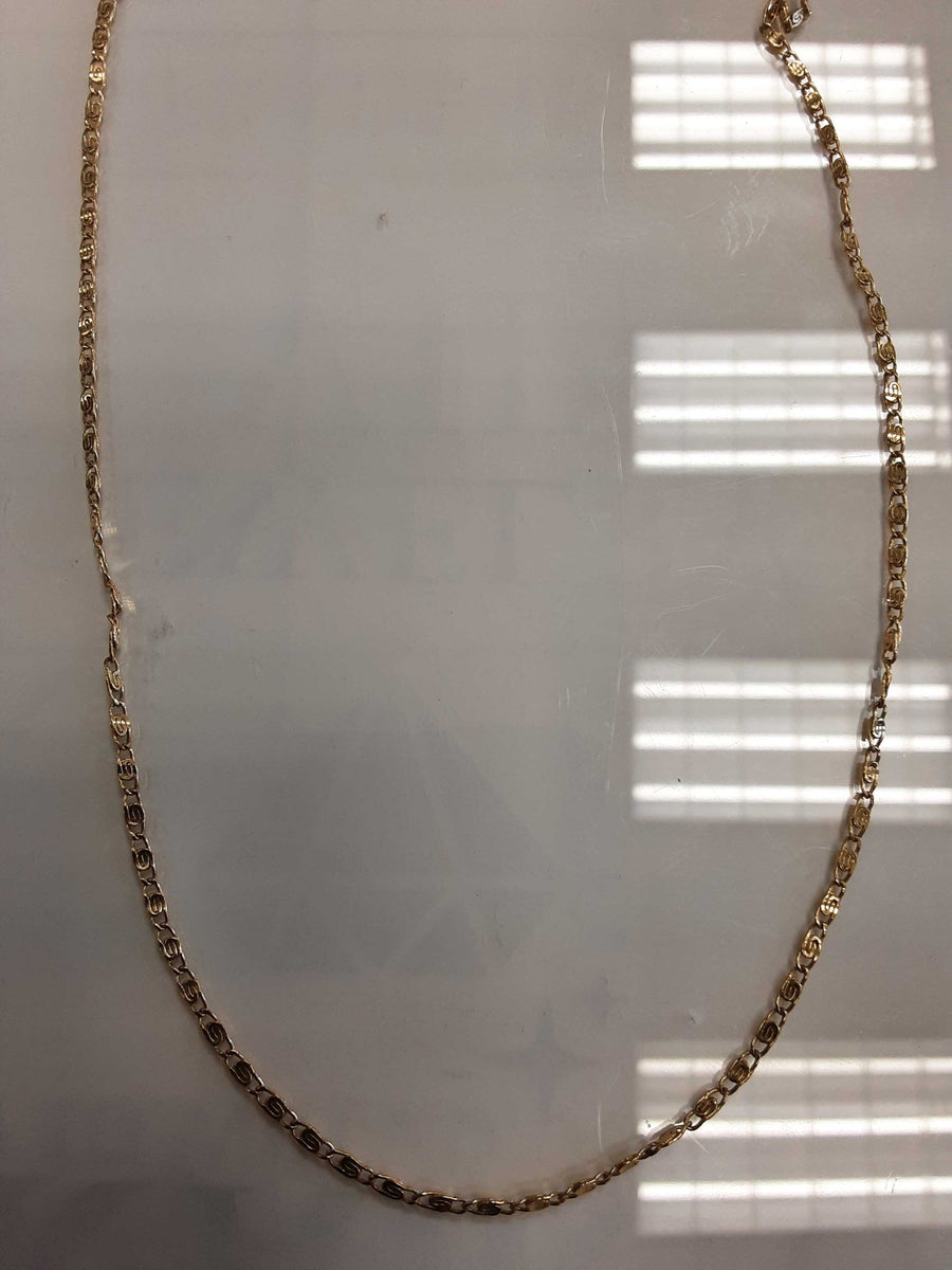 Link Chain - Yellow Gold 14k (.585) 8.9 grams 26 inch