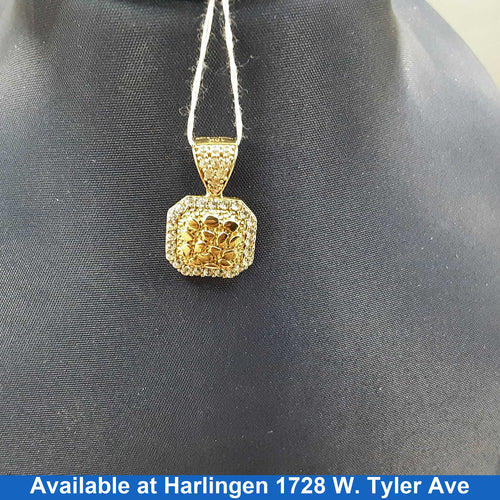 Nugget Pendant - Yellow Gold 10k (.417) 1.5 grams