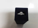 Women's Ring - Anniversary - White Gold 14k (.585) 5.2 grams Size 20
