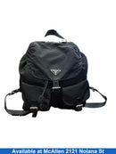 Prada Medium Re-nylon Backpack With Pouch Black Backpack / Briefcase / Bag