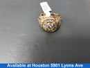 Men's Ring - Yellow Gold 10k (.417) 8.9 grams Size 9