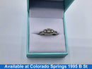 Women's Ring - White Gold 10k (.417) 2.5 grams Size 20