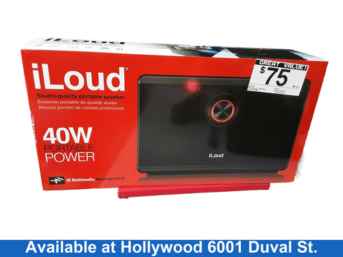 Iloud 2aayp Black Portable Speaker