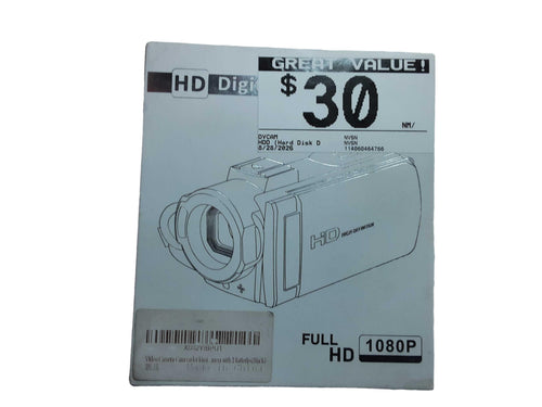 Dvcam Black Digital Camcorder